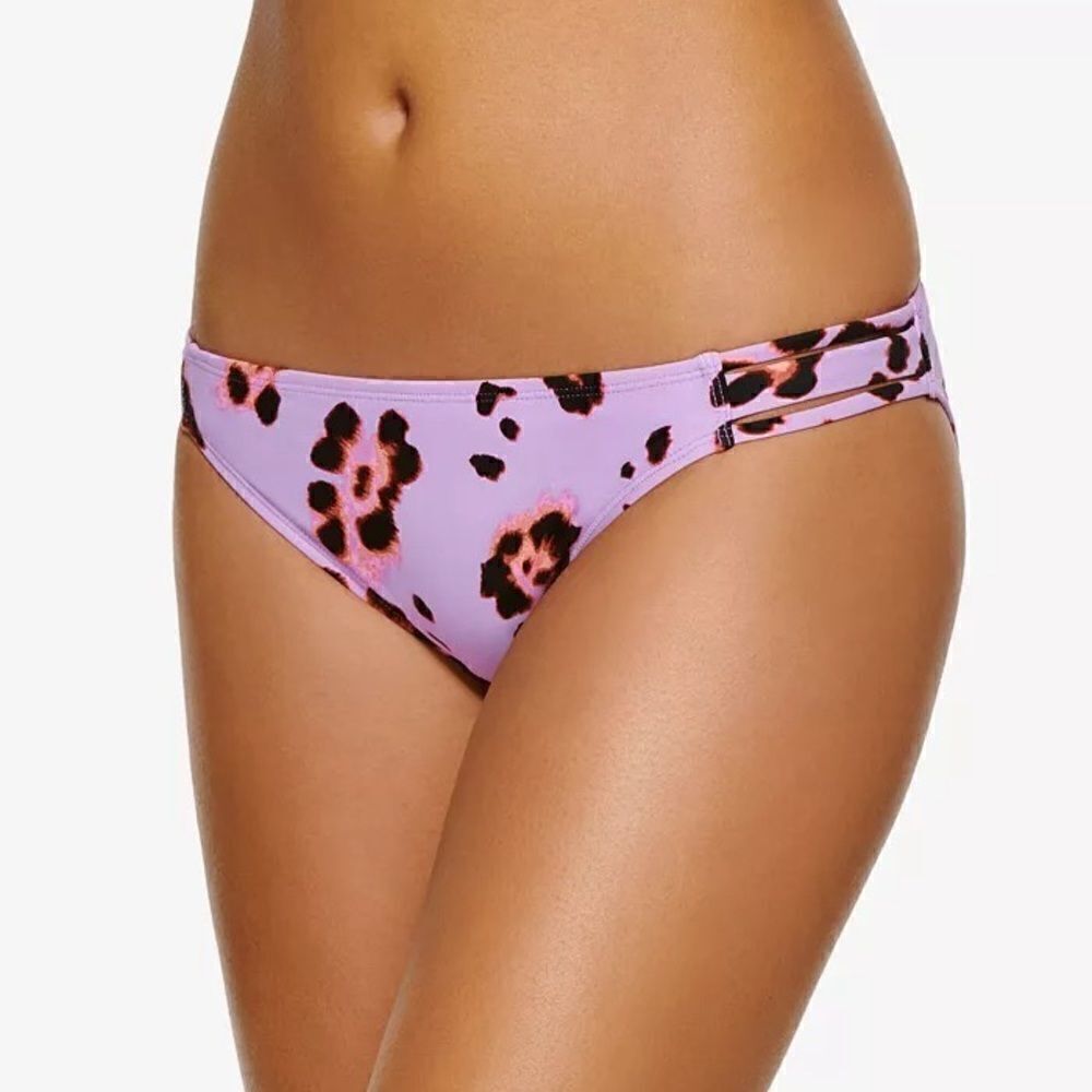 Hula Honey Wisteria Juniors' True Spots Hipster Bikini Swim Bottoms XL NWT